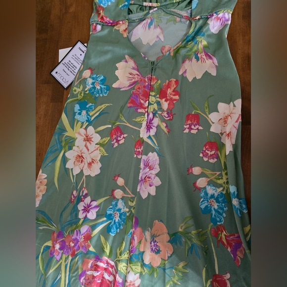 B Darlin Satin Midi Dress - Picture 8 of 8